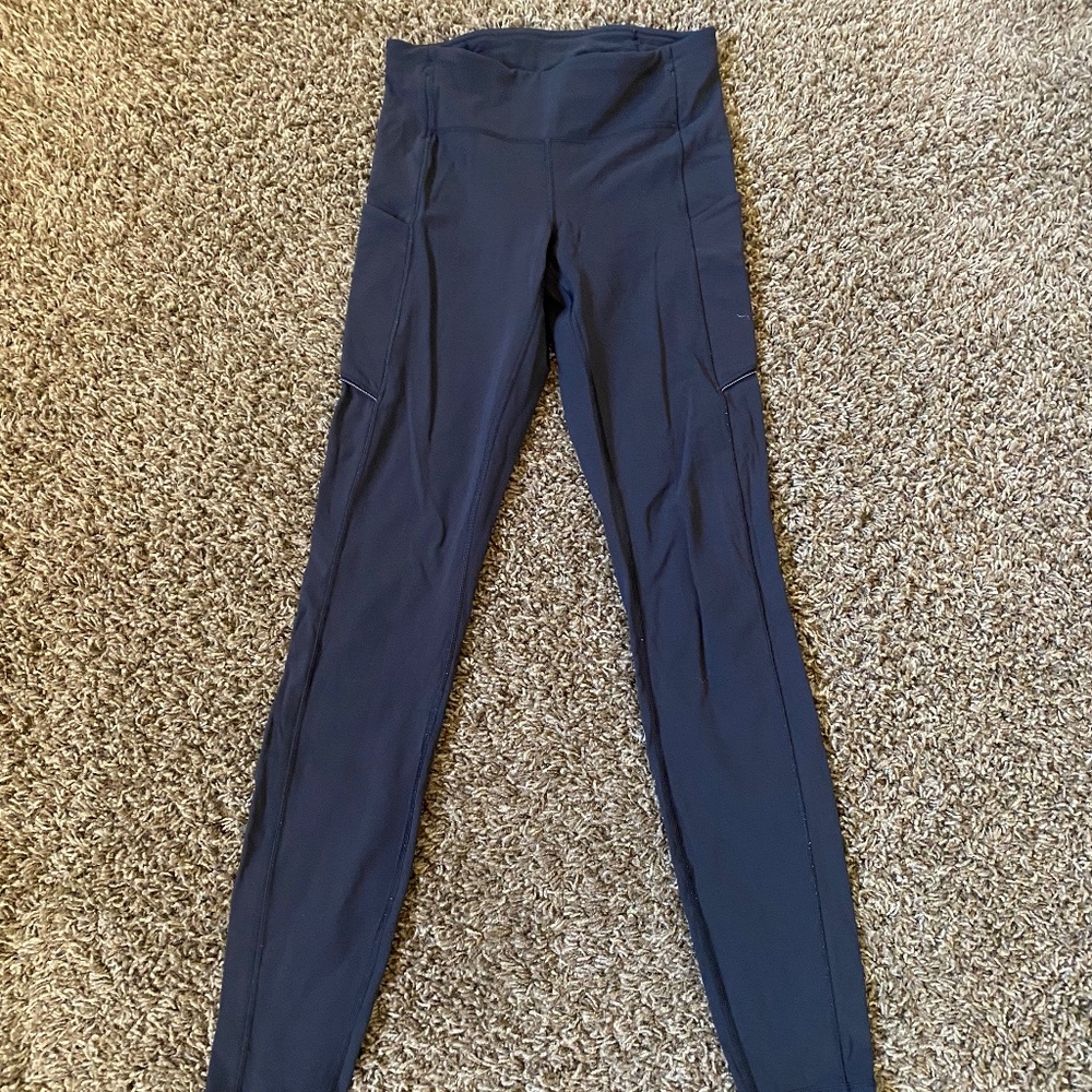 Black Lululemon Athletica Leggings Size Extra Small